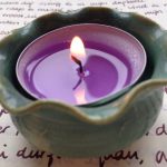 kaars dagboek schrijfkapel